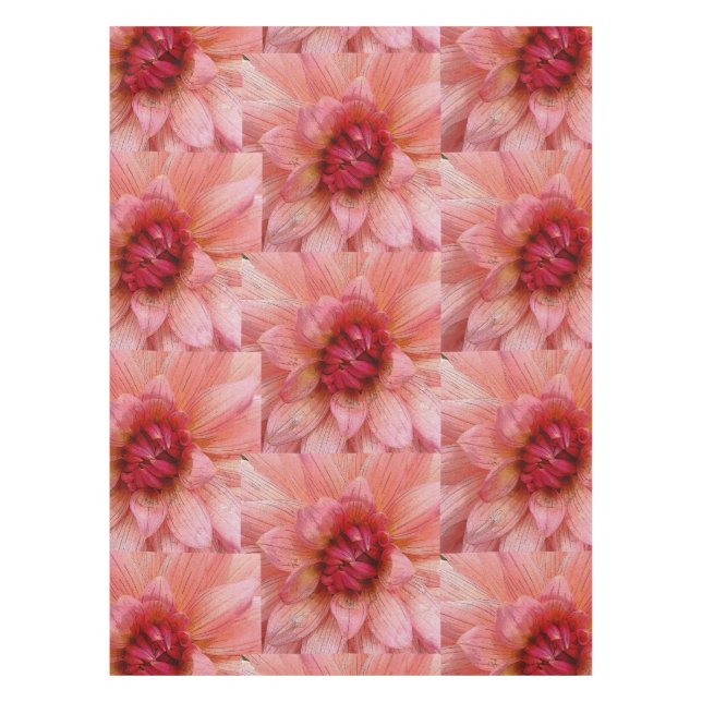 Toalha De Mesa pétalas rosa (Frente)