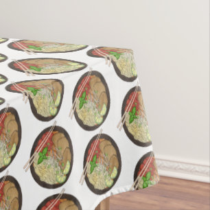 Toalha De Mesa Pho Compro Noodles Chopsticks Restaurante Vietnami