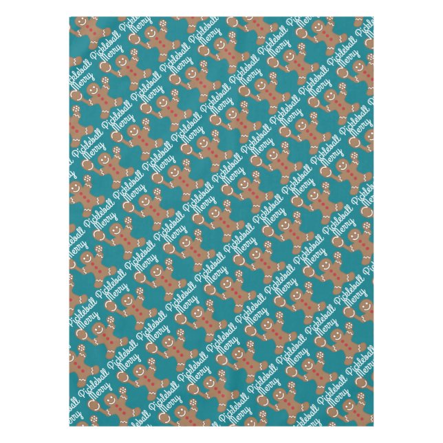 Toalha De Mesa Pickleball alegre (Frente)