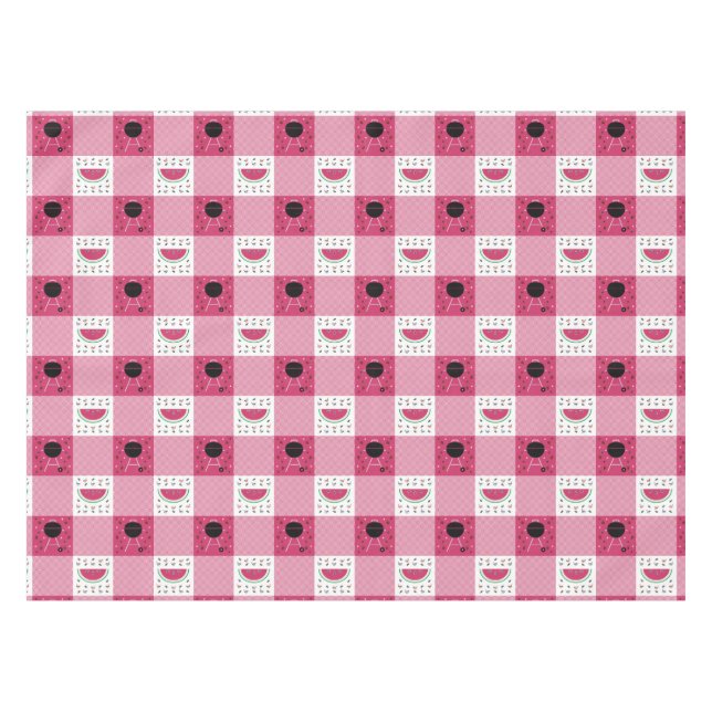 Toalha De Mesa Picnic Tablecloth de Verão (Frente (Horizontal))
