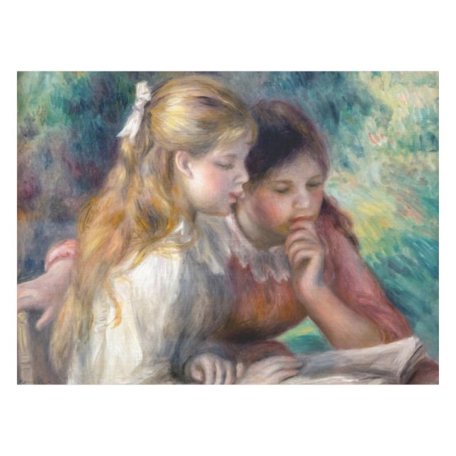 Toalha De Mesa Pierre-Auguste Renoir - A Leitura (Frente (Horizontal))