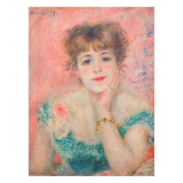 Toalha De Mesa Pierre-Auguste Renoir - Atriz Jeanne Samary (Frente)