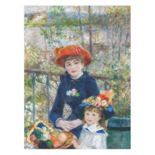 Toalha De Mesa Pierre-Auguste Renoir - Duas irmãs no Terrace