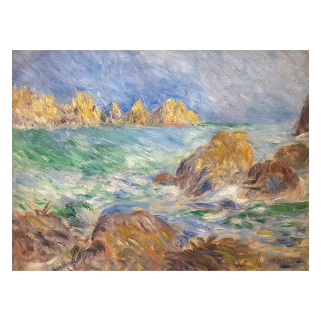 Toalha De Mesa Pierre-Auguste Renoir - Marine, Guernesey (Frente (Horizontal))
