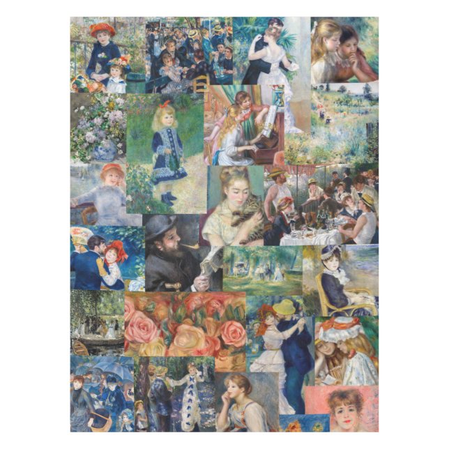 Toalha De Mesa Pierre-Auguste Renoir - Obras-primas (Frente)