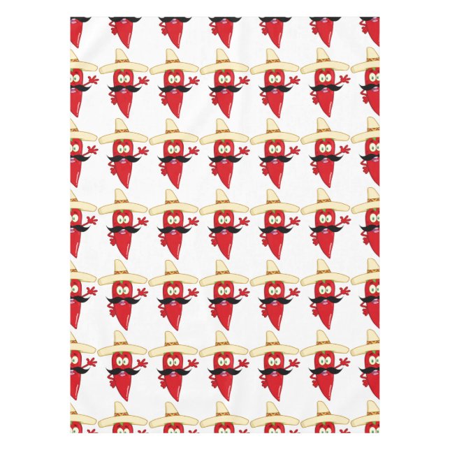 Toalha De Mesa Pimenta de pimentão (Frente)