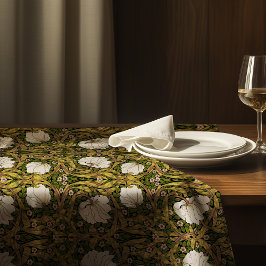 Toalha De Mesa Pimpernel William Morris Floral Victorian Patteria