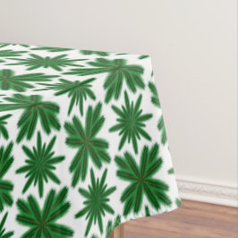 Toalha De Mesa Pine Snowflakes Tablecloth (3 Tamanhos)