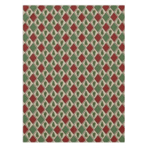 Pine Trees e Harlequin Tablecloth
