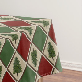 Toalha De Mesa Pine Trees e Harlequin Tablecloth