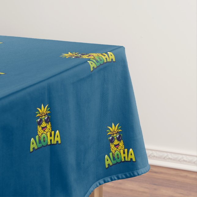 Toalha De Mesa Pineapple Cotton Tablecloth da Aloha Collection (Posição Original)