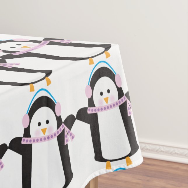 Toalha De Mesa Pinguim (Posição Original)