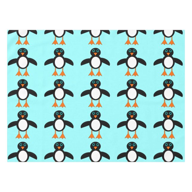 Toalha De Mesa Pinguim Cujo Tablecloth (Frente (Horizontal))