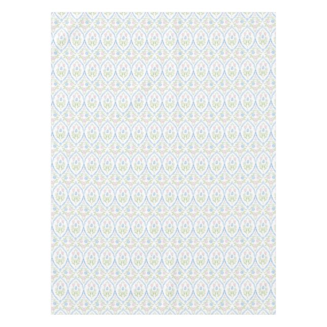 Toalha De Mesa Pink and Blue Grandmillennial (Frente)