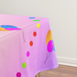 Toalha De Mesa PINK Happy 10º aniversário | Editável