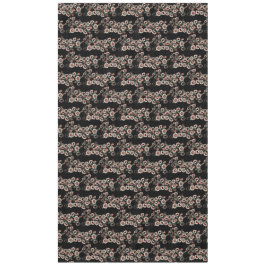 Toalha De Mesa Pinks e Verdes Botânicos Moles Inspirados no Barro