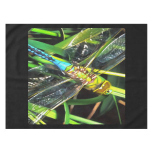 Toalha De Mesa Pintura de Asas Azuis-Dragonfly