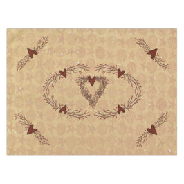 Toalha De Mesa Pip Berry Heart Tablecloth Primitivo