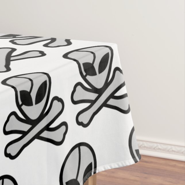 Toalha De Mesa Pirata de alienígena (Posição Original)