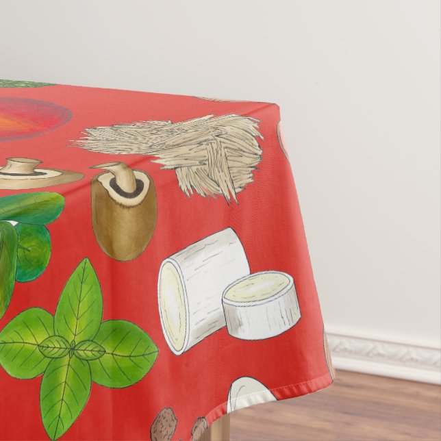 Toalha De Mesa Pizza Party Topping Italiana Comida Pizzeria Pie (Posição Original)