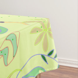 Toalha De Mesa Plantas carnívoras engraçadas desenhando um padrão