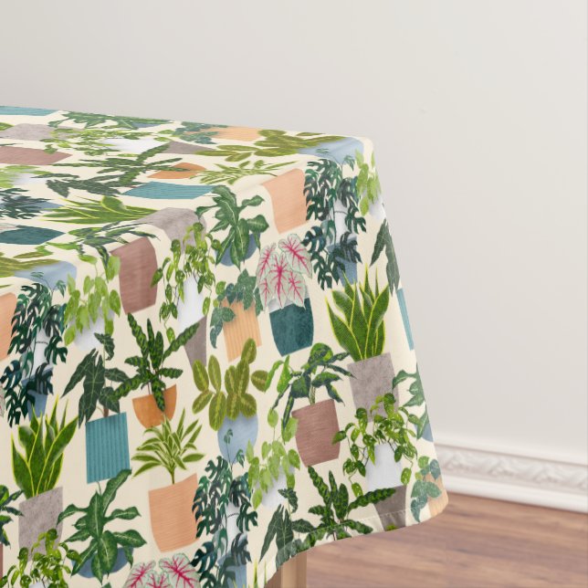 Toalha De Mesa Plantas De Casa (Posição Original)