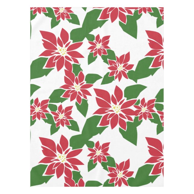 Toalha De Mesa Poinsettia (Frente)