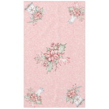 Poinsettias de Natal no fundo cor-de-rosa