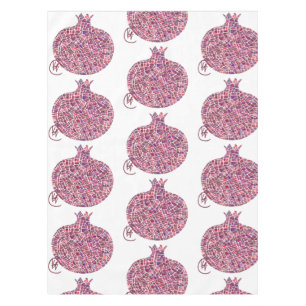 Toalha De Mesa Pomegranate Pebble Grafite Tablecloth