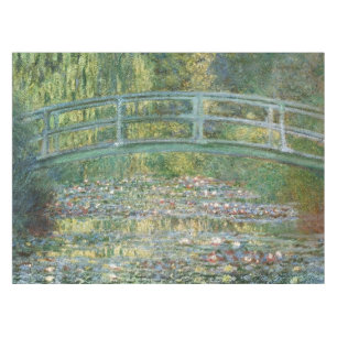 Toalha De Mesa Ponte Japonesa de Claude Monet Arte de Nenúfar