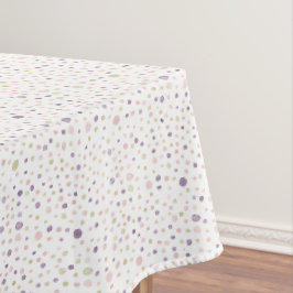 Toalha de Mesa Pontos de Aquarela Susan Confetti