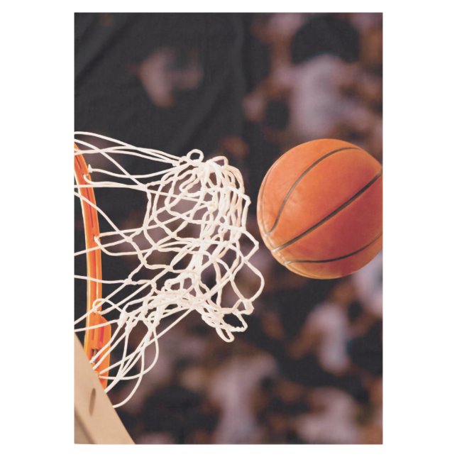 Toalha De Mesa Pontuação de Basquete (Frente)