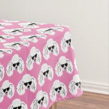 Poodle Pattern Cute Pink