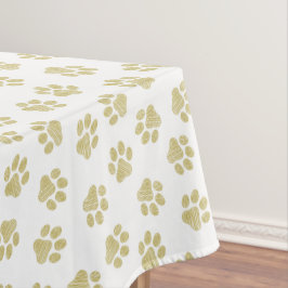 Toalha De Mesa Porcas, Patas-Cachorros, Patas Douradas