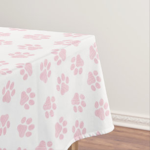 Toalha De Mesa Porcas, Patas-Cachorros, Patas-Rosa-Bebês