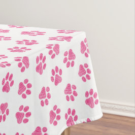 Toalha De Mesa Porcas, Patas-Cães, Patas-Rosa