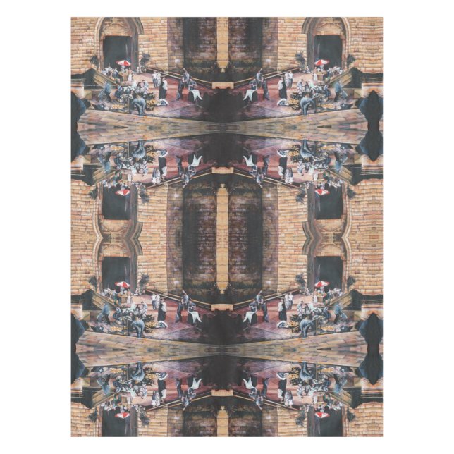 Toalha De Mesa Porta Ouro de Damasco, Jerusalém Antiga (Frente)