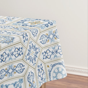 Toalha De Mesa Portugal Antigo Azulejo tradicional