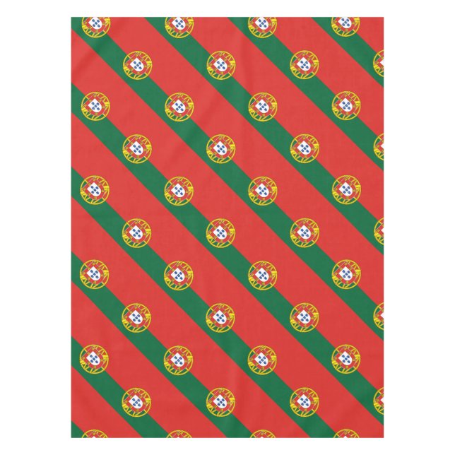 Toalha De Mesa Portugal pavilhão Bandeira de Portugal (Frente)