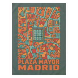 Toalha De Mesa Praça Maior de Madrid