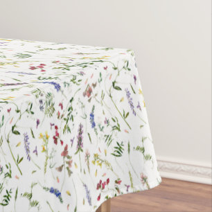 Toalha De Mesa Prados Escandinavos de Flores Selvagens