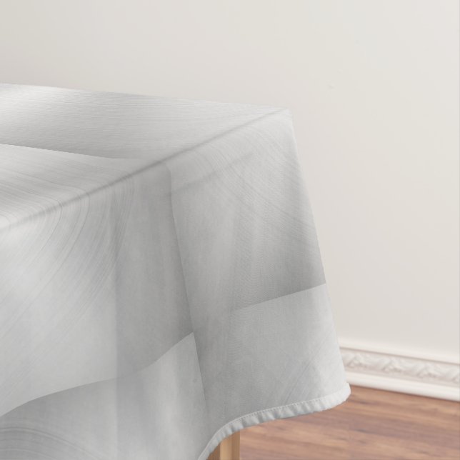 Toalha De Mesa Prata brilhante metálica do falso elegante (Posição Original)