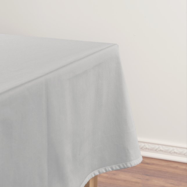 Toalha de Mesa Prateada Festiva (Posição Original)