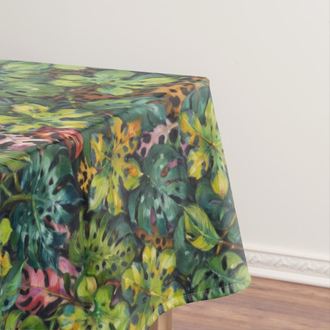 Toalha De Mesa Predador Perigoso nos Trópicos (Posição Original)