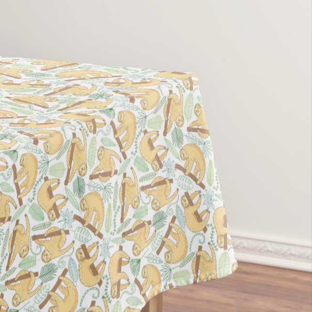 Toalha De Mesa Preguiças de suspensão (Posição Original)