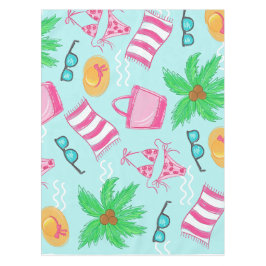 Toalha De Mesa Preppy Beach Bikini Towel Palm Tree Towel