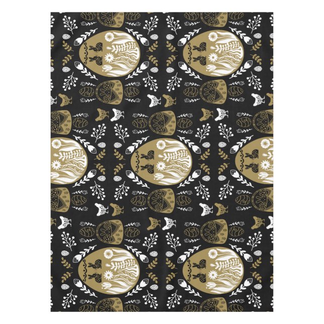 Toalha De Mesa Presente de Feriado de páscoa de Abril (Frente)