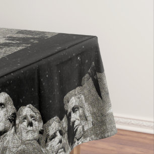 Toalha De Mesa Presidentes Americanos Monte Rushmore,