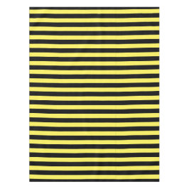 Toalha De Mesa Preto Clássico Moderno e Amarelo Strike