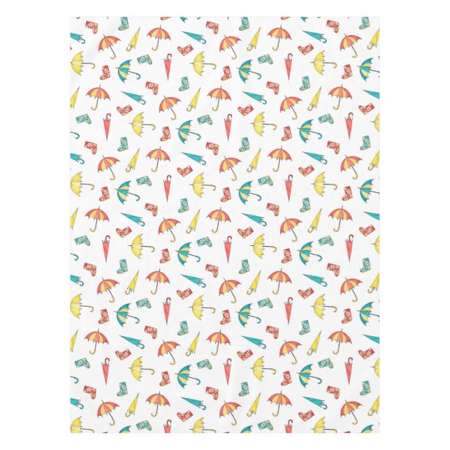 Toalha De Mesa Primavera Rain I (Frente)